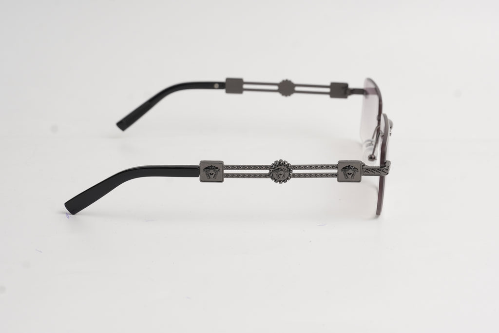 VERSACE-V1-Rimless-Rectangle-Metal-Sunglasses
