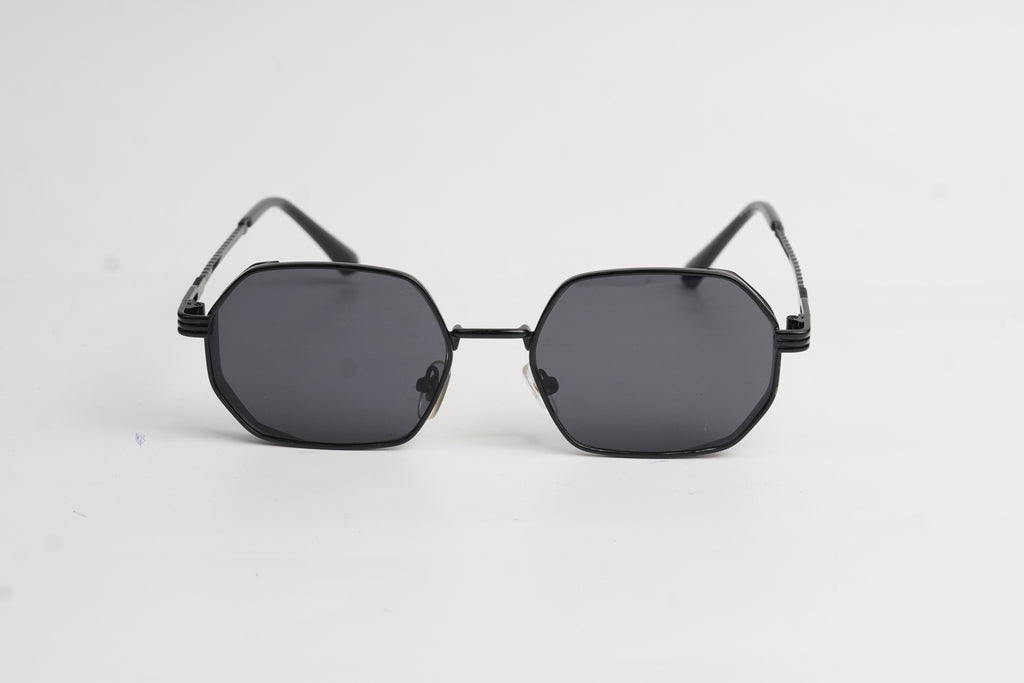 OLD MONEY-Metal-Slim-Hexagon-Sunglasses