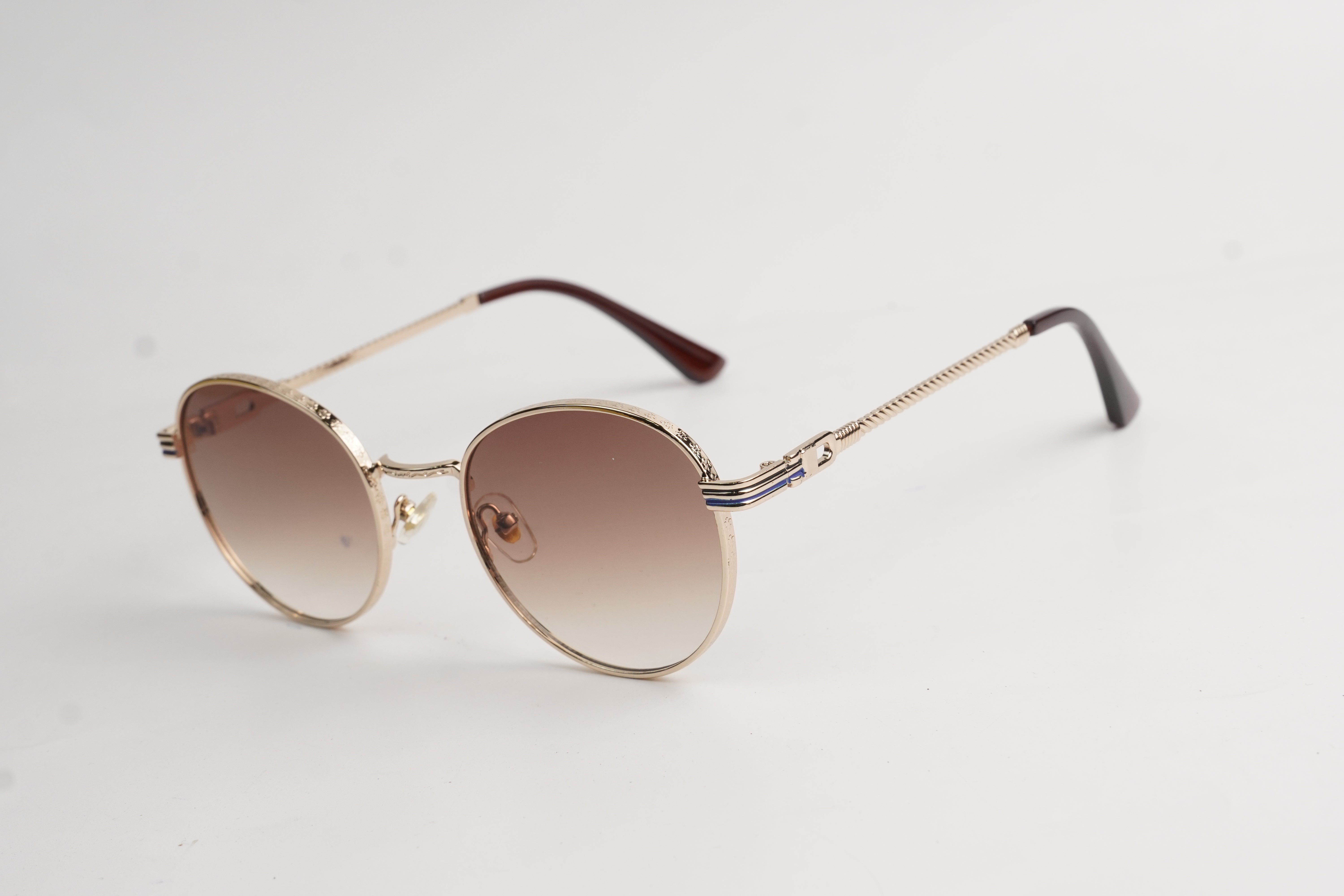 FUNK-28709-Round-Metal-Sunglasses Secondary image