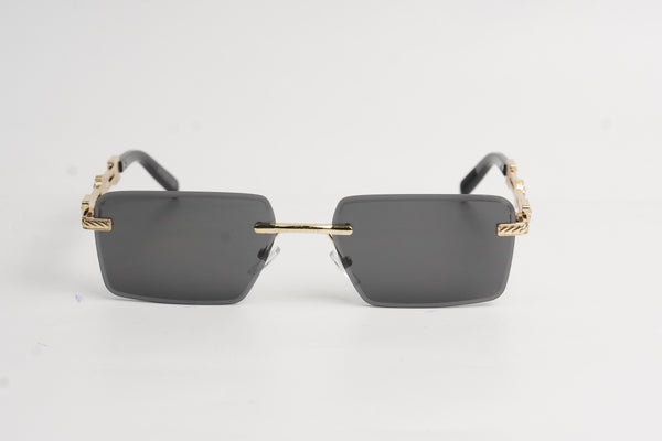VERSACE-V1-Rimless-Rectangle-Metal-Sunglasses