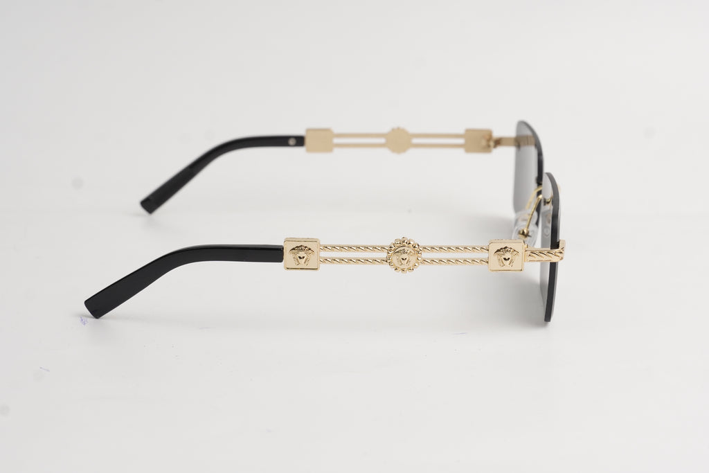 VERSACE-V1-Rimless-Rectangle-Metal-Sunglasses