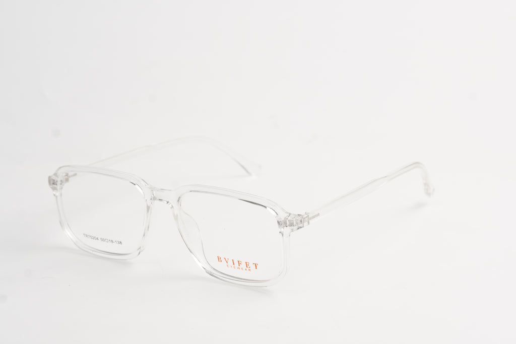 Transparent eyeglasses