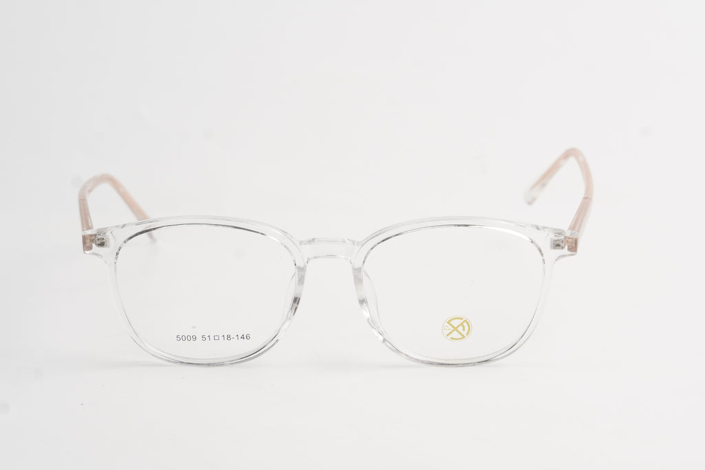 Transparent eyeglasses