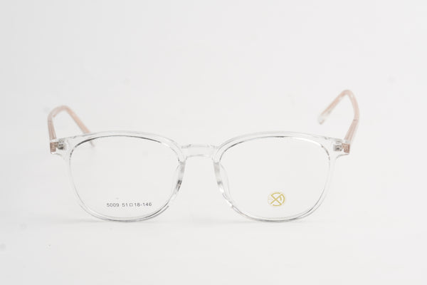Transparent eyeglasses