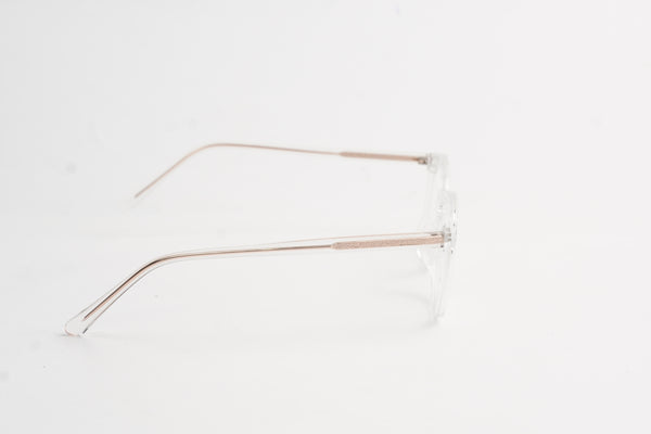 Korean2.0-5009-Acetate-Transparent-Gold-Square