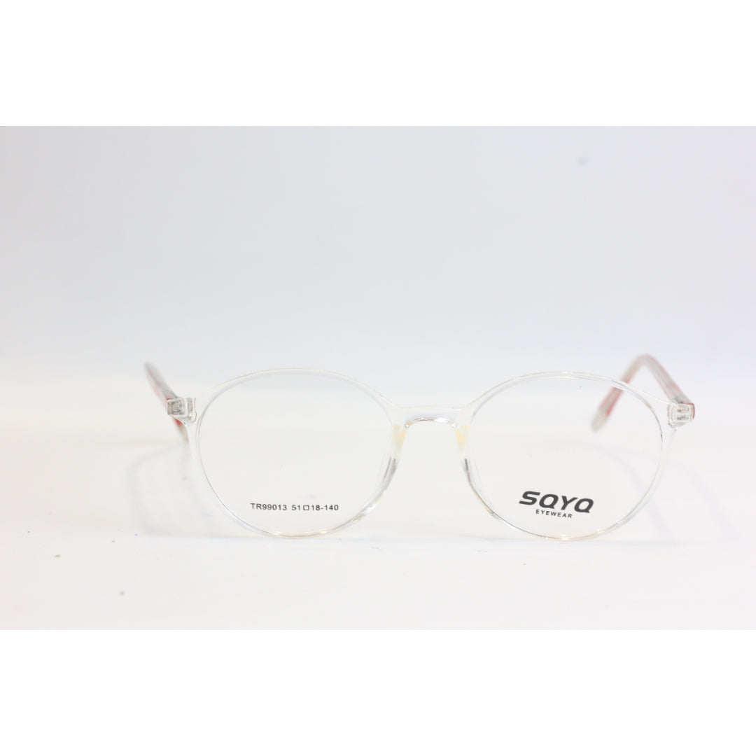 SQYQ-0015-Transparent-Red-Round-TR90-screen protection Secondary image