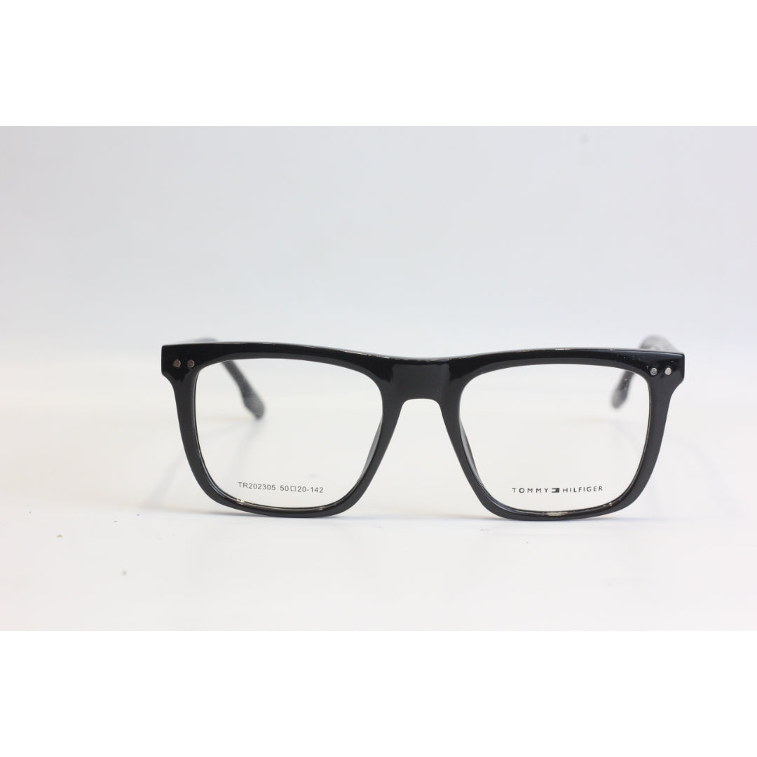 Tommy hilfger-0005-Black-Square-Acetate-Screen protection Secondary image