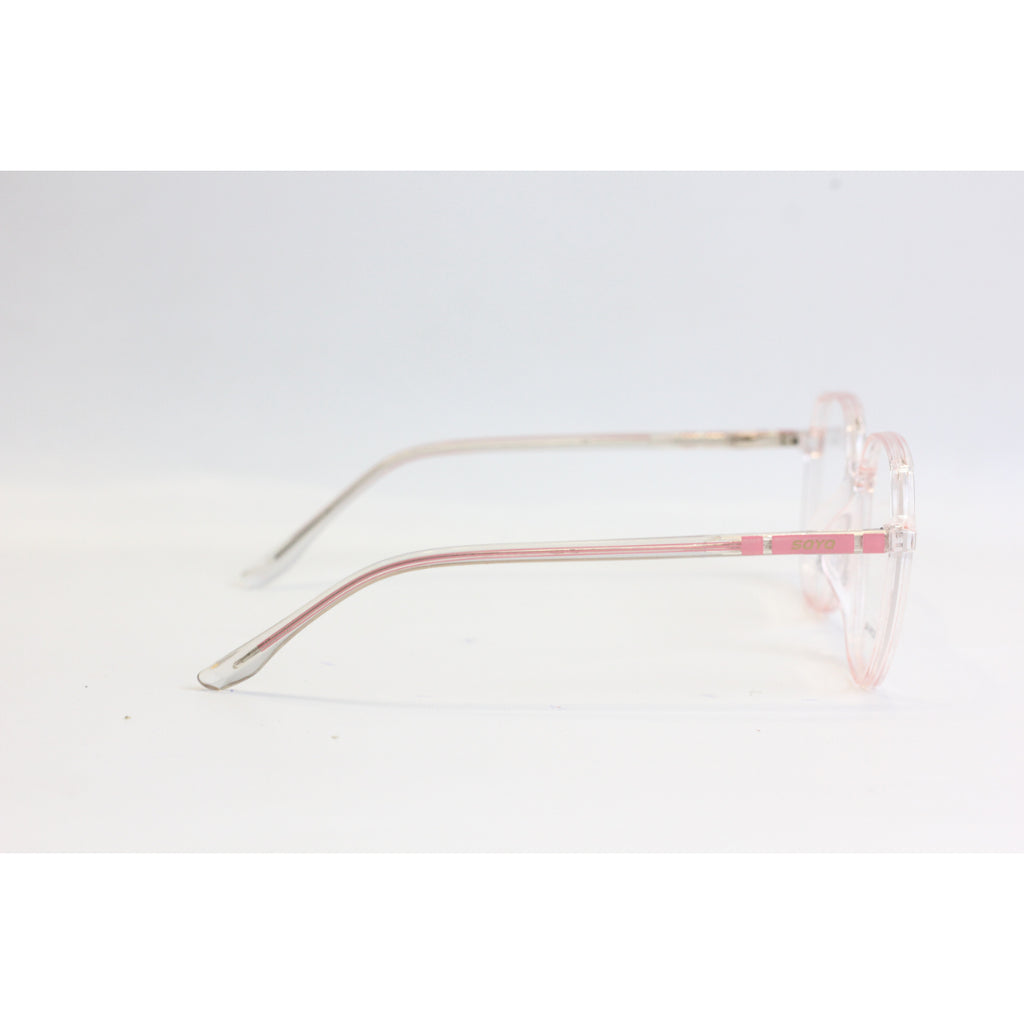 SQYQ-0018-Pink-Transparent-TR90-Big Square-Screen protection