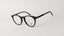 Black round glasses