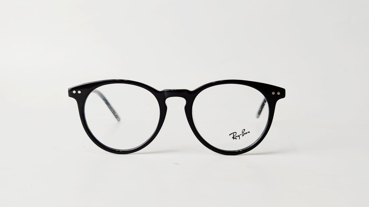 Ray ban-77-Acetate-Round-Black